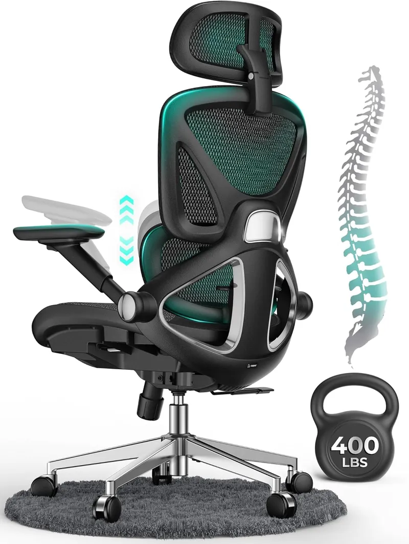 CAPOT Ergonomic Mesh Office Chair, 400lbs